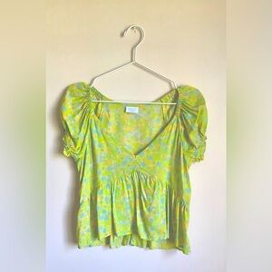 Abound XS Floral Blouse